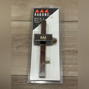 RABONE CHESTERMAN MORTISE MARKING GAUGE ROSEWOOD AND BRASS VINTAGE